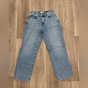 Madewell Baggy Straight Jeans